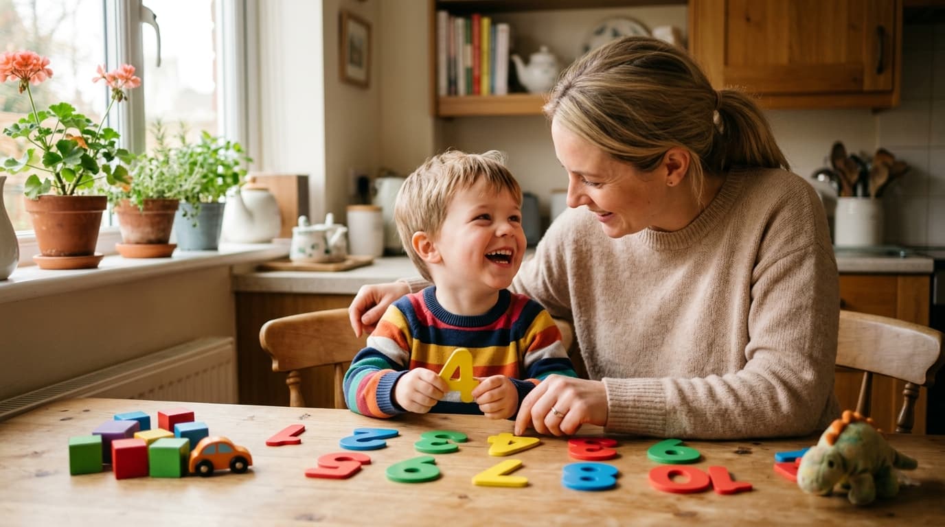 Cijfers oefenen met je 4-jarige thuis: zo maak je het leuk