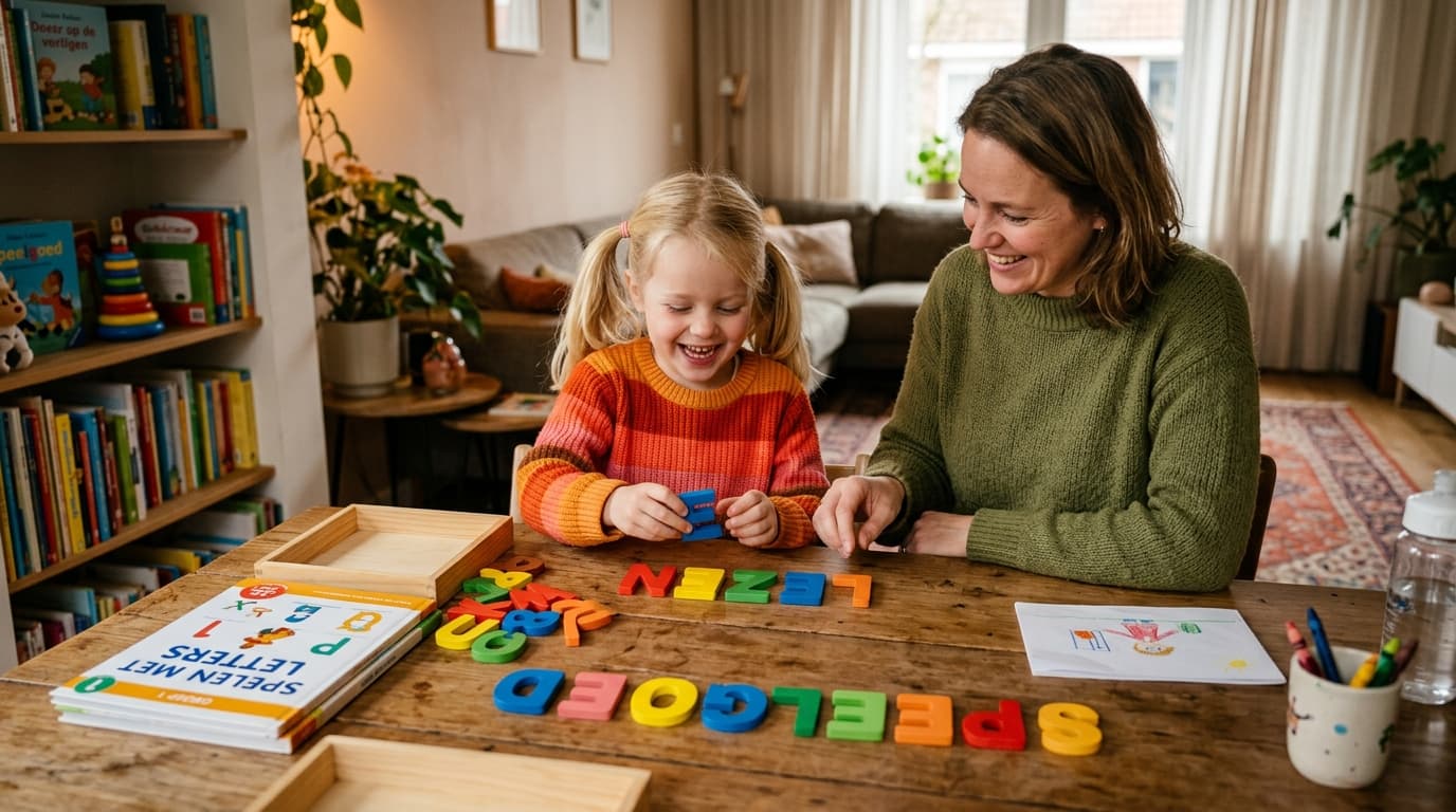 eerste leesspelletjes groep 1 kinderen - tips voor ouders | DotasToys De eerste leesspelletjes voor groep 1: waar begin je? - eerste leesspelletjes groep 1 kinderen