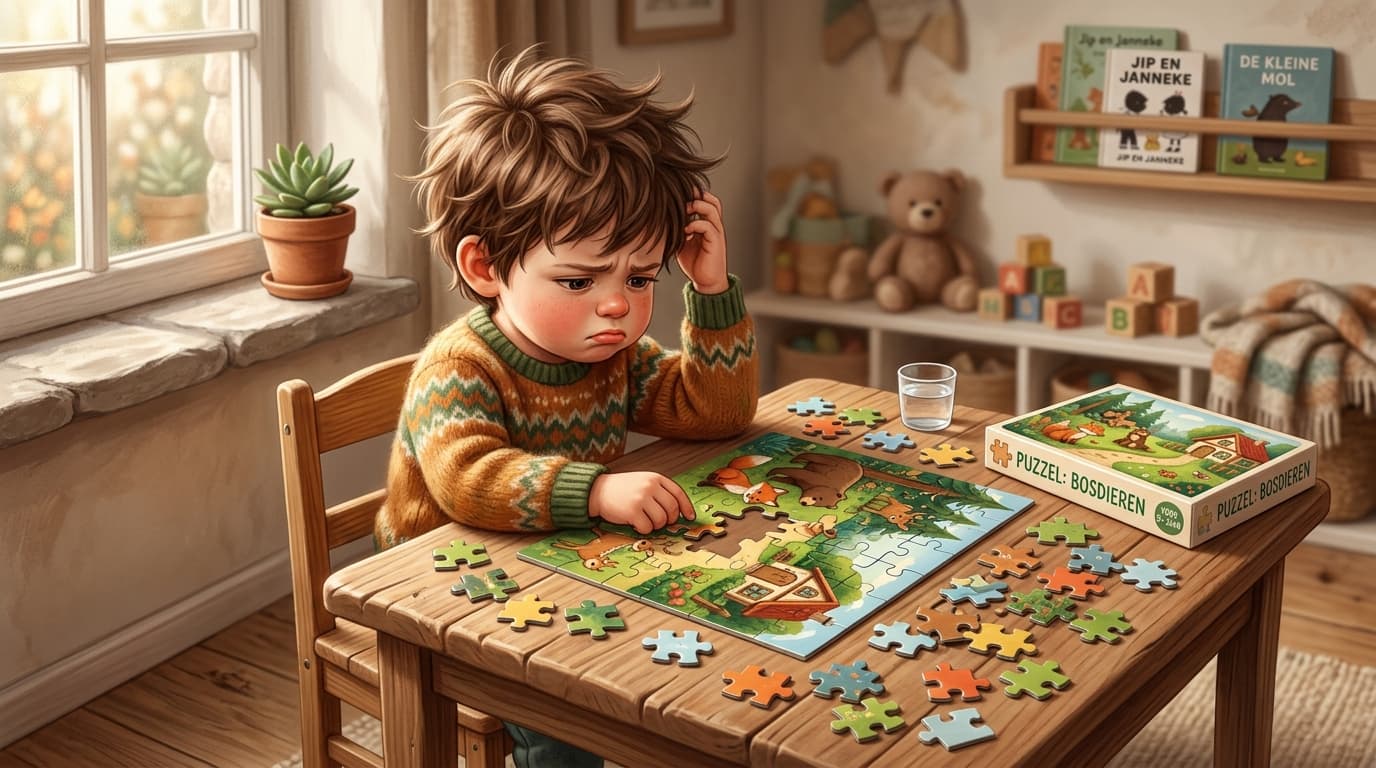 Als je kind boos wordt van speelgoed — zo help je met frustratie