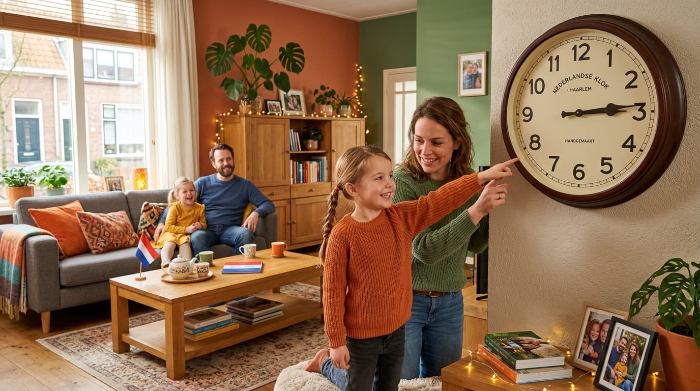 Van 'nog vijf minuutjes' naar echte tijd - Klok kijken leren per leeftijd