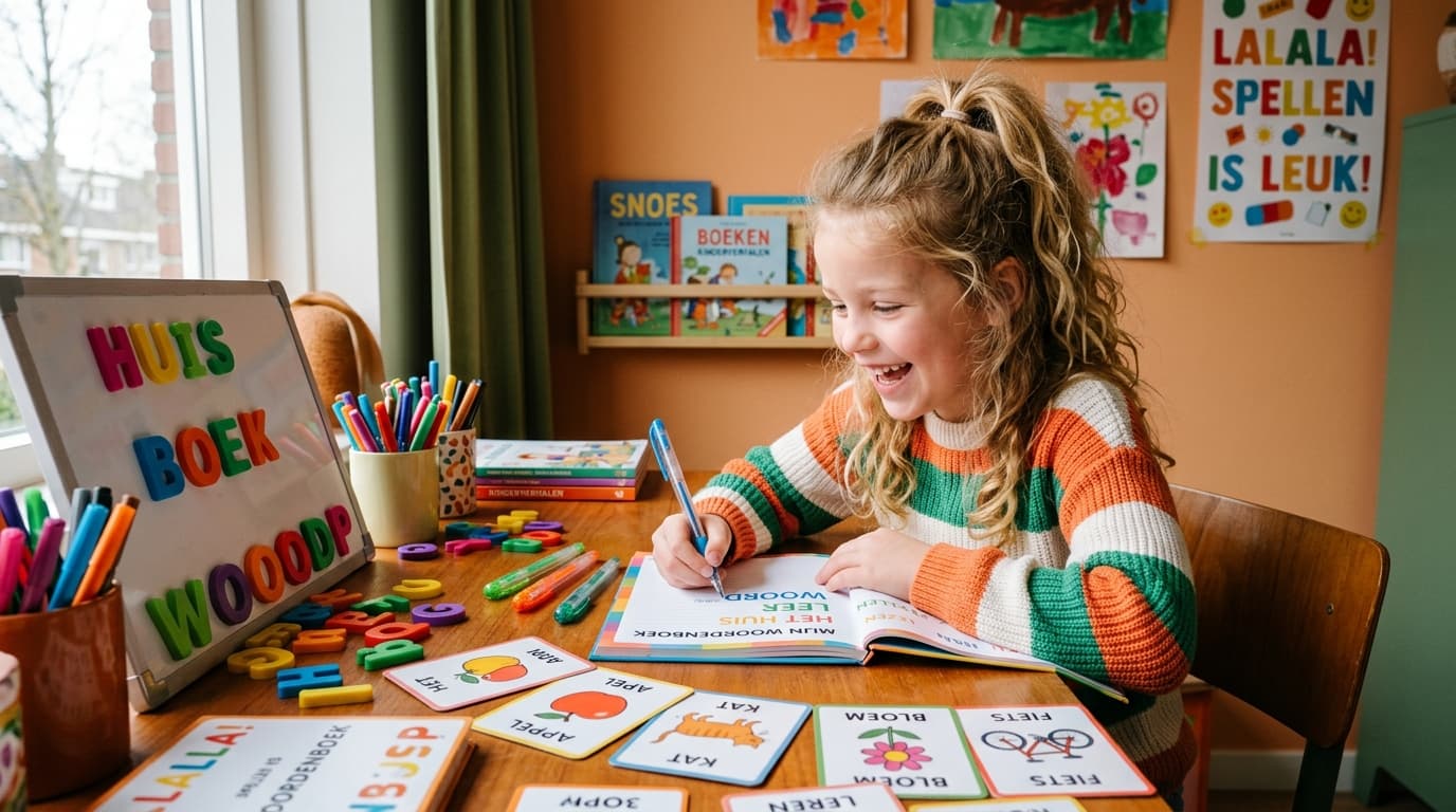 Spelling oefenen met je 8-jarige: zonder tranen, wel resultaat