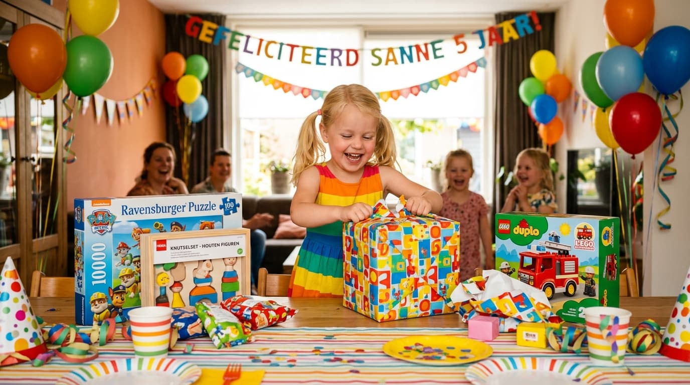 Het beste cadeau voor een 5-jarige verjaardag (15 topkeuzes die écht leuk zijn)