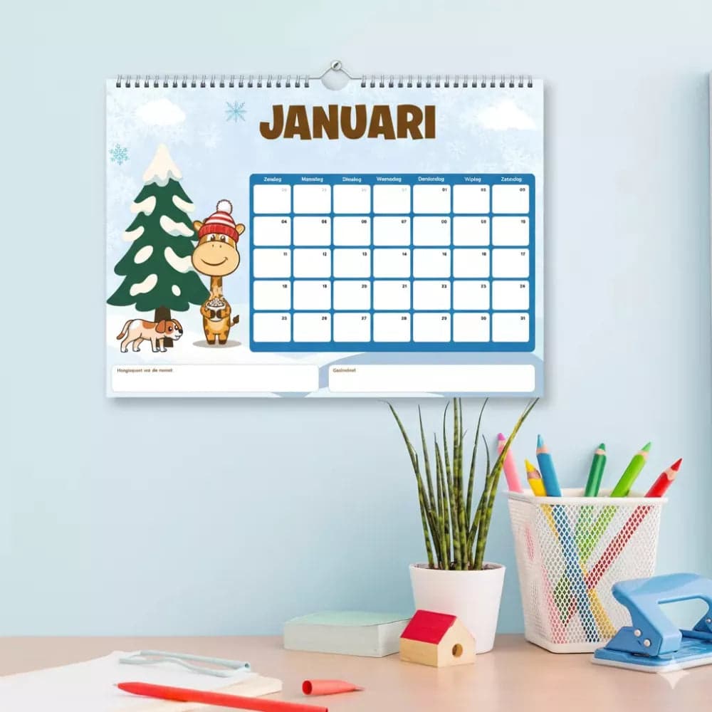 DotasToys Familiekalender 2027 - bekijk in de DotasToys webshop DotasToys Familiekalender 2027 - educatief speelgoed DotasToys