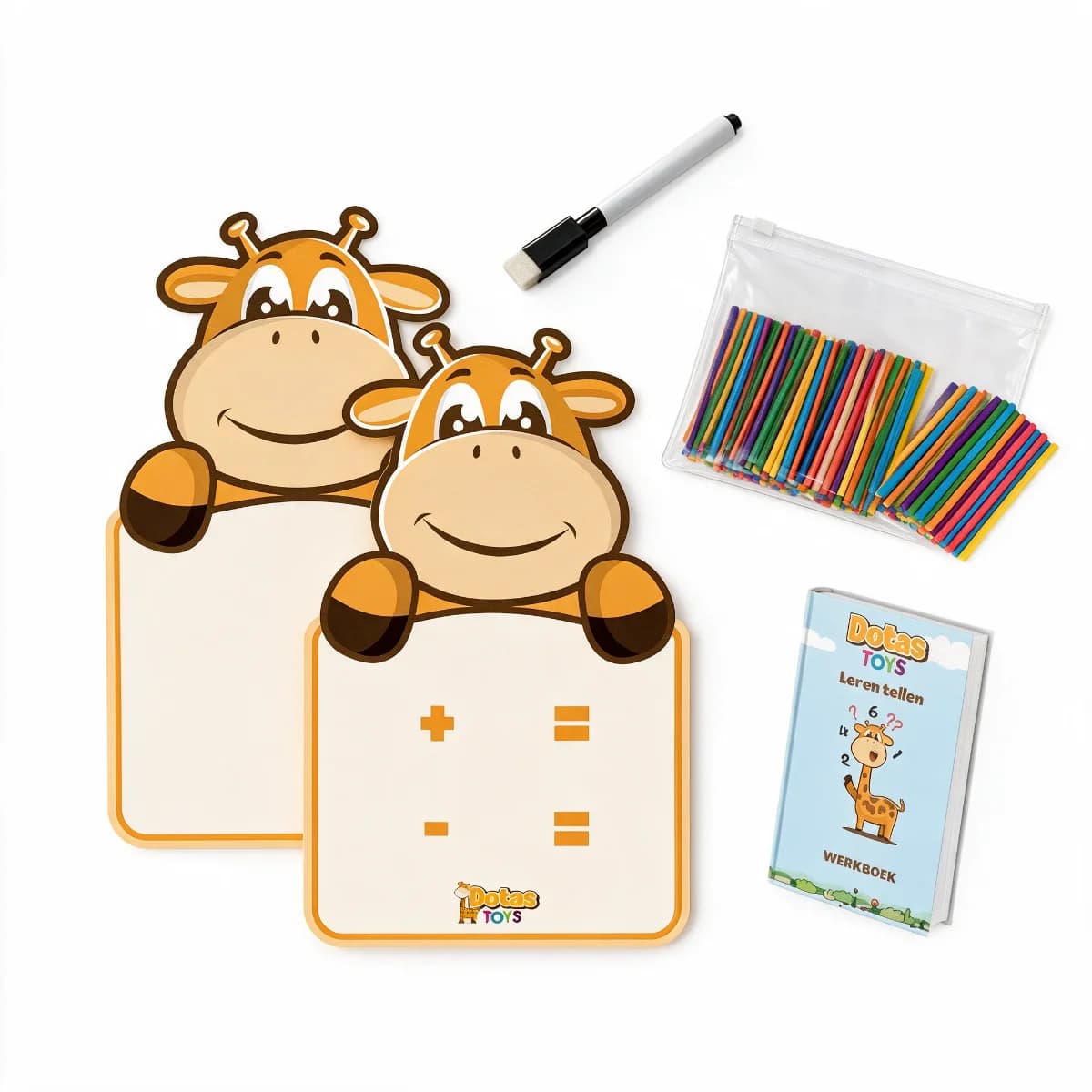 DotasToys Rekenbord & Tekenbord – Leren Tellen en Rekenen (3-6 jaar) DotasToys Rekenbord & Tekenbord – Leren Tellen en Rekenen (3-6 jaar) —