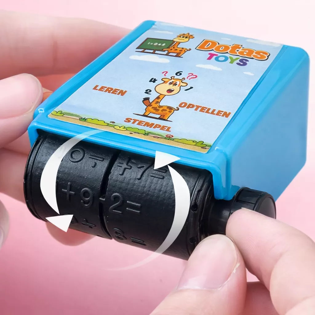 Optellen Stempelroller