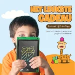 Kind met DotasToys tekentablet - het leukste cadeau voor kleuters, peuters en jonge schoolkinderen.