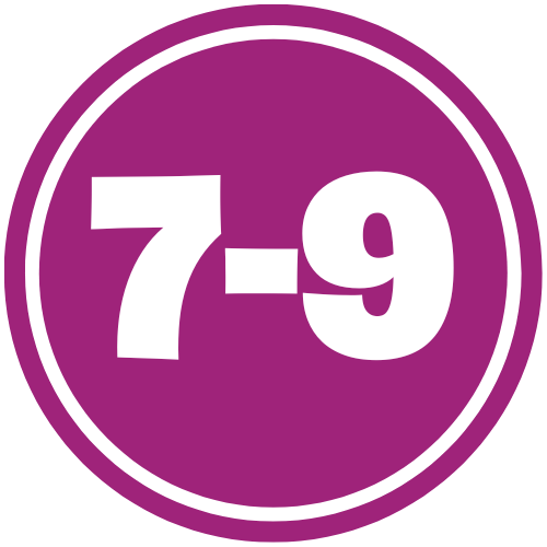 7-9 jaar