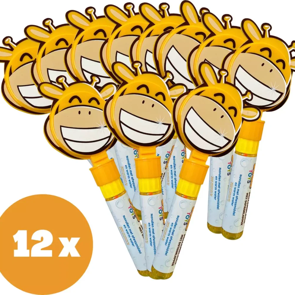 Dotas Bellenblaas & Klapper (12 stuks)