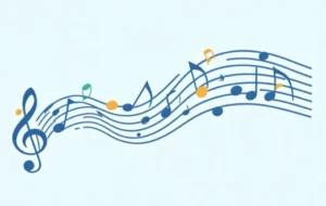 Muzikale en ritmische elementen voor auditief tafels leren met melodieën en herhalingen
